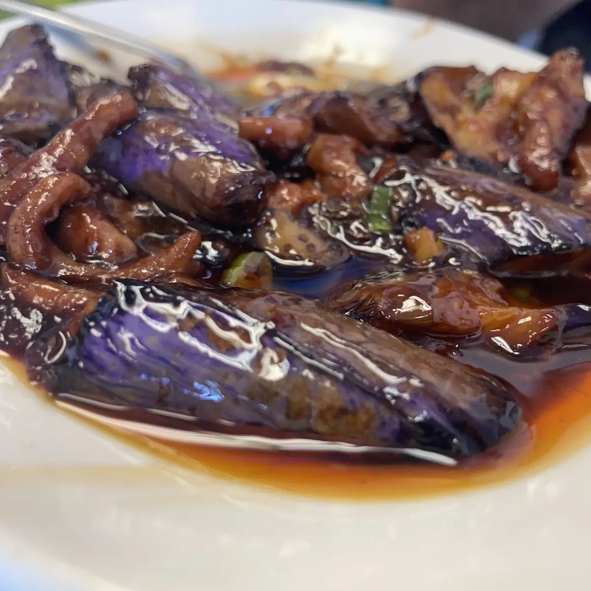 鱼香茄子 eggplant in garlic sauce